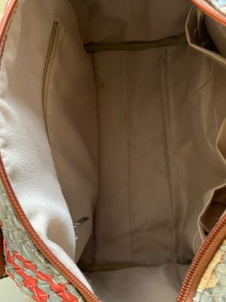 Bolso de mano mediano estampado