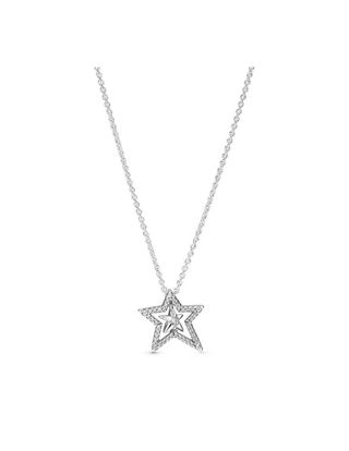 Collar Pandora Estrella Polar Plata