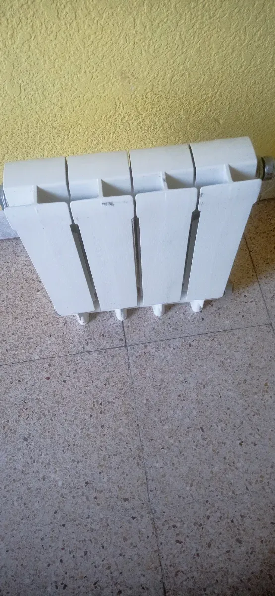 Radiador blanco metal/plástico