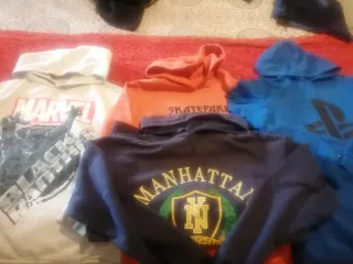 Lote 4 Sudaderas Niño Talla 12/13 Invierno