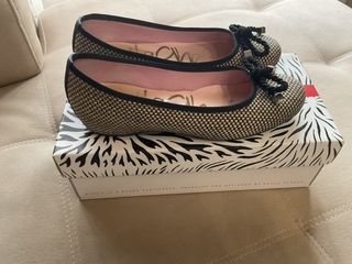 Bailarinas Callaghan Beige y Negras