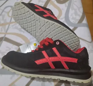 Zapatos de Seguridad Safetoe Negros y Rojos