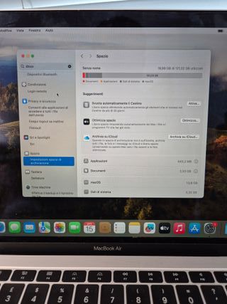 MacBook Air 1.6 Core i5 13 Grigio/Argento