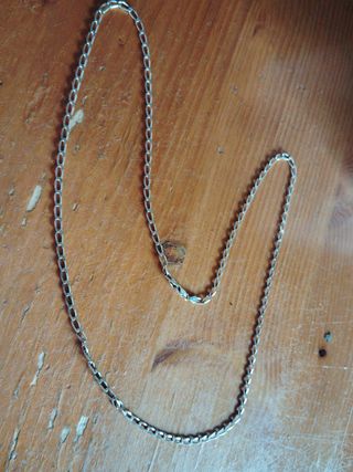 Collar cadena plata