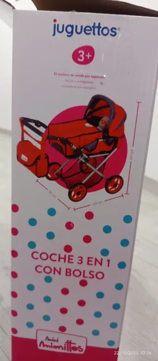 Carrito de muñecas .  Con su caja original.