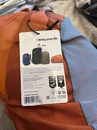 Maleta Thule Chasm 70L Naranja