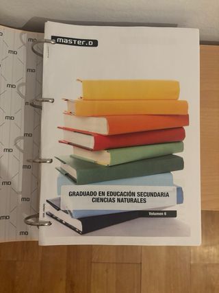 Libros de academia Master D para título ESO