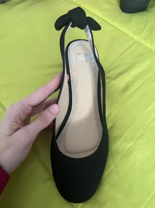 Zapatos de tacón negros talla 37
