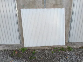 Persiana enrollable lamas blancas