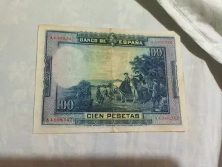 Billete 100 pesetas Banco de España 1928