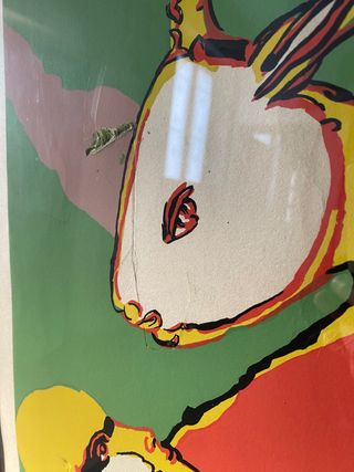 Serigrafia Remo Brindisi firmata a mano