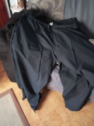 Pantalones de chándal negros y azules