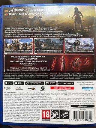 Assassin's Creed Shadows Edición Limitada PS5