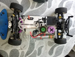 Coche RC Peugeot 206 Rally Nitro bicmo super Seven