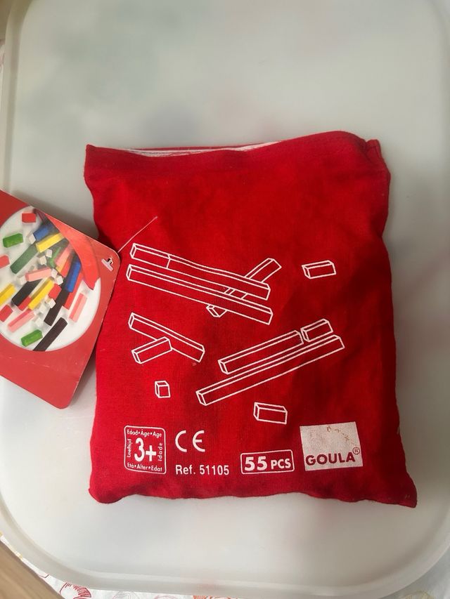 Regletas de Madera aprendizage Goula 3 años nuevo