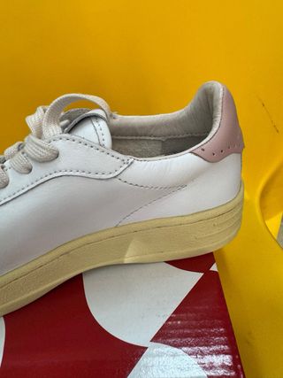 Autry Bob Lutz Low Donna Bianco/Rosa Tg 37