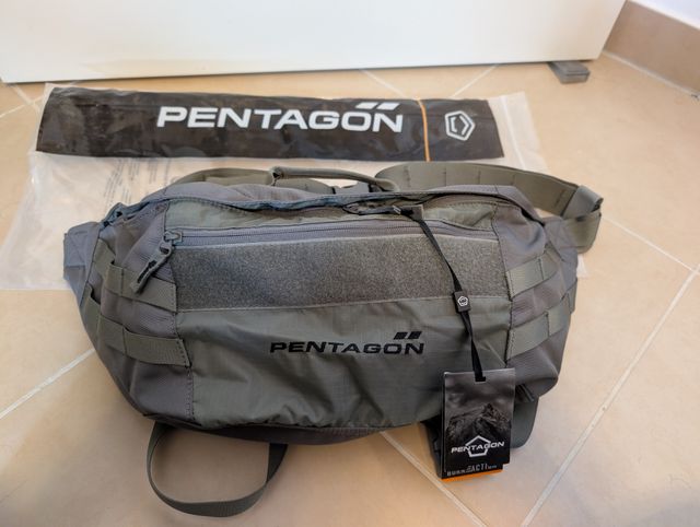 Borsa a tracolla Pentagon Telamon Grigio