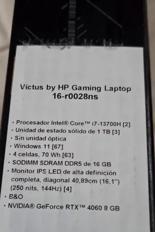 HP Victus Gaming Laptop 16.1