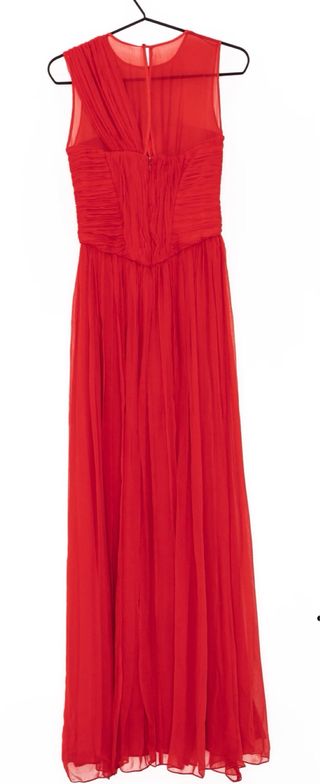 Vestido largo rojo