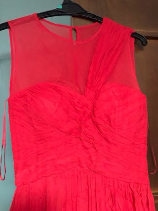 Vestido largo rojo