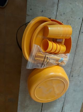 Set Picnic Naranja Plástico