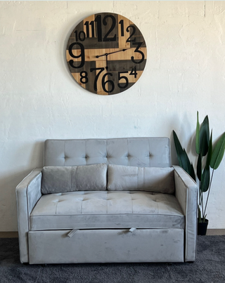 DIVANO LETTO GRIGIO, SI PAGA QUANDO SI RICEVE.