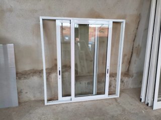 Ventana de aluminio cristal climalit