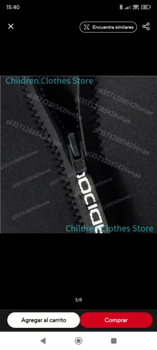 Neopreno integral negro 3mm 