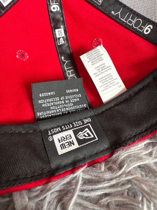 Gorra New Era 9FORTY Roja Ajustable