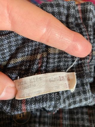 Pantaloni Zara a quadri grigi kids 13/14 anni