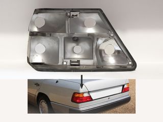 Mercedes 124 - Riflettore interno faro sx poster.