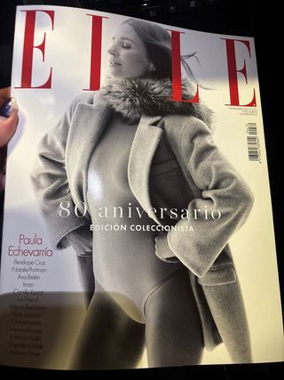 Revista Elle noviembre 2025. 80 aniversario