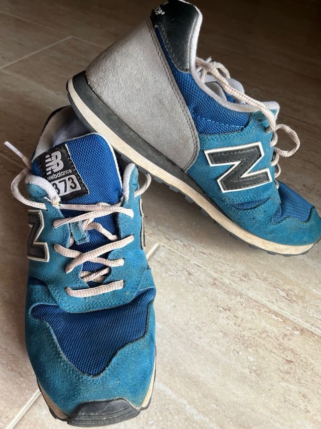 Zapatillas New Balance 373 Azul/Gris