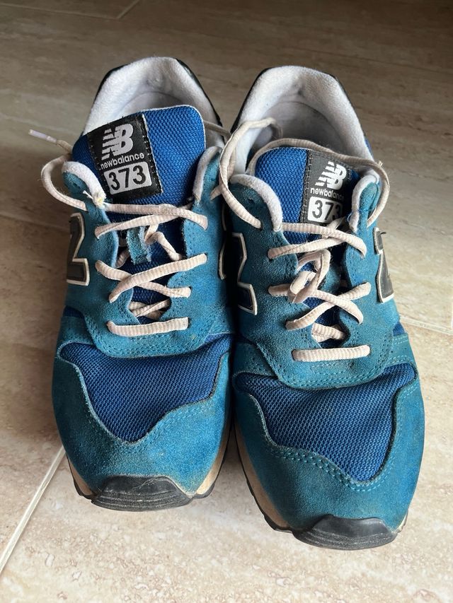 Zapatillas New Balance 373 Azul/Gris