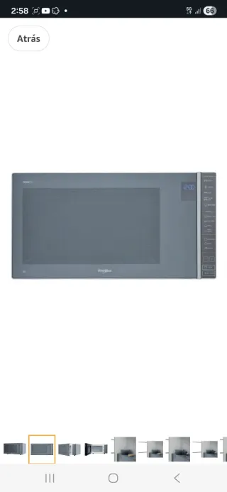 Horno Microondas Whirlpool MWP 304 M