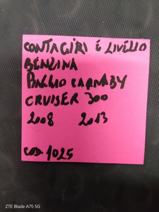 Contagiri Piaggio Carnaby Cruiser 300 2008