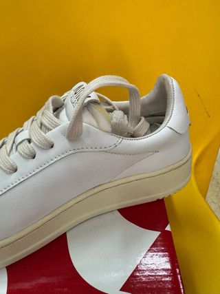 Autry Dallas Donna Tg 37 Bianco/Rosso