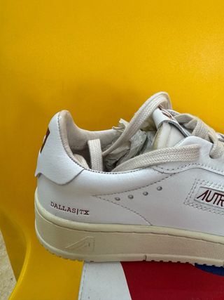 Autry Dallas Donna Tg 37 Bianco/Rosso