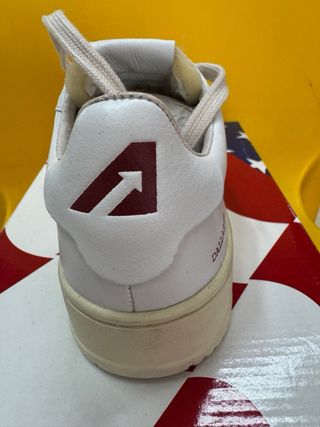 Autry Dallas Donna Tg 37 Bianco/Rosso