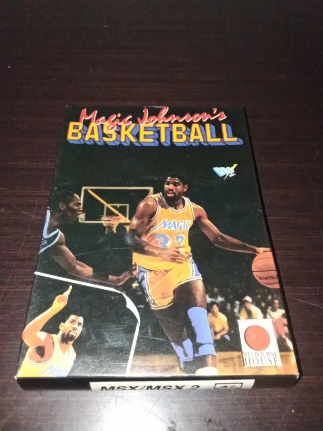 Juego MSX Magic Johnson Basketball