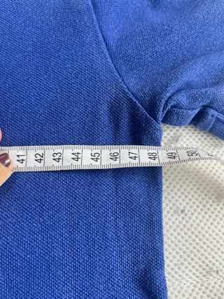 Ralph Lauren polo vintage manga corta color azul