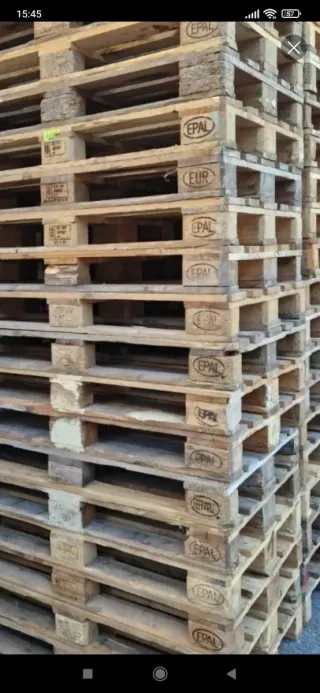 Compro Palets de madera EPAL EUR