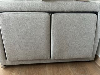 Chaise para sofá gris
