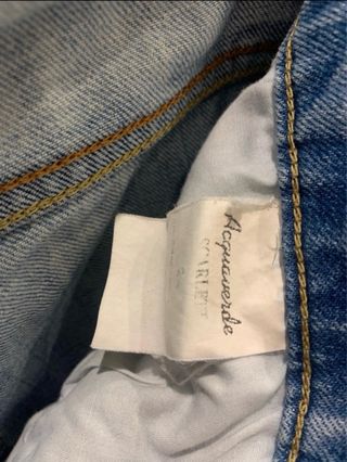 Pantalón vaquero roto Acquaverde azul
