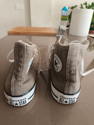 Converse All Star caña alta gris - Talla 36