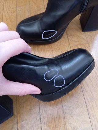 Botines tacón Bershka