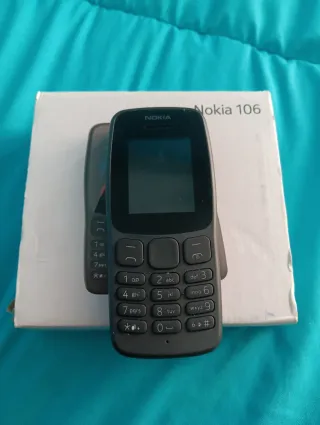 Móvil Nokia 106 Negro/Gris