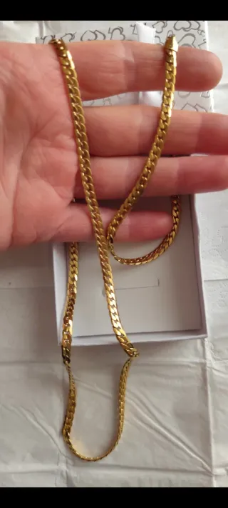 Collar con pulsera oro 18 k.liminads