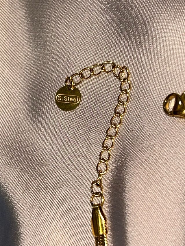 Collar Cadena Serpiente con Circonitas