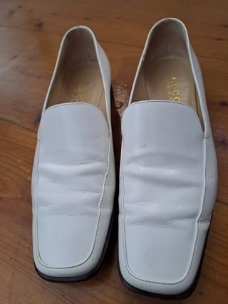 Mocassini Gucci Donna Bianco Tg 37